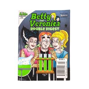 Betty and Veronica Double Digest #216 2013 Halloween Cover Archie Comics